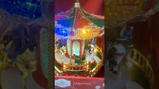 WOW HOLIDAY TIME CAROUSEL DECOR amazingtoys short viral asmar christmas decor [upl. by Bahr]