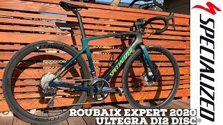 Bike Review Specialized Roubaix Expert 2020  Ultegra Di2 DISC [upl. by Enniroc]