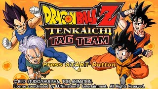 Dragon Ball Z Tenkaichi Tag Team  Longplay  PSP [upl. by Ulric]