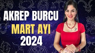 AKREP BURCU MART AYINDA NELER BEKLİYOR astrolog hayriyetash mart2024 [upl. by Bowen505]