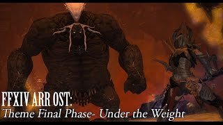 FFXIV OST Titan Theme  Final Phase  Under the Weight   Titan HM  DRG POV [upl. by Euqinot]