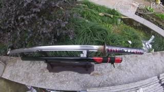 Katanas For Sale Custom Made Samurai Swords [upl. by Anaylil]