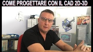 Lambrenedetto spiega la progettazione con Autocad e Solid Works [upl. by Ardnwahs]