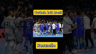 Virada Épica Brasil Derrota Ucrânia e Vai para a Final da Copa do Mundo de Futsal [upl. by Eerot]