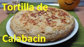 Tortilla de calabacin zapallo italiano o zapallitos La cocina de Jaki [upl. by Fanni]