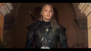 The Witcher 1x1  Geralts speech on quotThe Lesser Evilquot to Stregobor [upl. by Artamas]