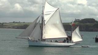 Mutin  Navireécole au Festival Temps Fête sur Douarnenez 2012 [upl. by Kobi]