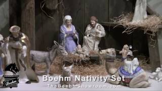 Boehm Porcelain Nativity Set [upl. by Jourdain]