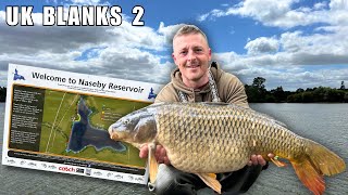 Carp Fishing at NASEBY RESERVOIR  UK BLANKS 2  PART 2 [upl. by Gabel]