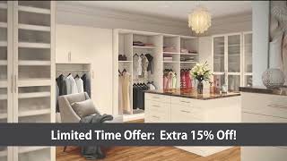 Closets by Design  TV Commercial  Transform Your Space with Custom Closets tvcommercials closet [upl. by Ettelracs]