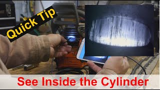 Inspect the Cylinder and Piston with a Bore Scope [upl. by Ayinat952]