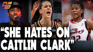 Jeff Teague reacts to CONTROVERSY between Caitlin Clark and Sheryl Swoopes  Club 520 [upl. by Anaihr856]