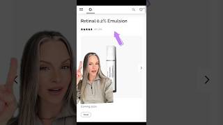 THE ORDINARY RETINAL 02 EMULSION  NEW LAUNCH theordinary skincare skincareshorts [upl. by Stuckey303]