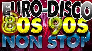 new EURO DISCO 80s 90s NONSTOP [upl. by Maram]