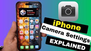 iPhone Camera Settings Explained 🔥 Beginners Guide [upl. by Eenerb]