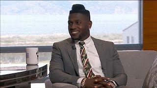 Steelers WR Antonio Brown Talks Vontaze Burfict Hit Pacman Jones amp More  2416 [upl. by Anoy]