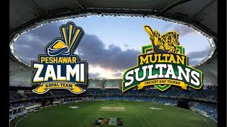 Match 31 Play Off Peshawar Zalmi Vs Multan Sultan  Media M Sports [upl. by Kelwen148]