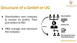 German companies What is GmbH and what is UG [upl. by Eimmac]