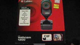 Labtec 1200 Webcam Review Unboxing [upl. by Elyrad]