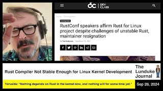 Rust Compiler Not Stable Enough for Linux Kernel Development [upl. by Lammond]