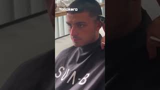 شنب مضحك وقصة شعر جديدة لبيدري قبل الموسم الجديد 😂💇‍♂️ [upl. by Essirahc76]