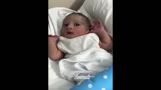 Finally baby face reveal❤️😘praveen mrudula baby love littleprincess trending [upl. by Ahtela420]