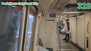 Last Trip AM Shift SMRT TRAINS Ride From Joo Koon to Tuas West Road — C151 015016 [upl. by Nelrah]