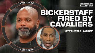 Stephen A on Cavaliers FIRING JB Bickerstaff 🗣️ HE DOES NOT DESERVE THIS  First Take [upl. by Banna710]