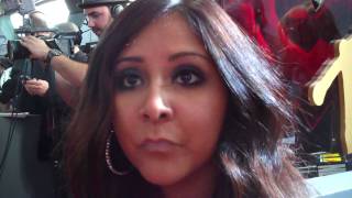 Snooki from quotJersey Shorequot at the 2010 Grammy Awards [upl. by Derfliw]