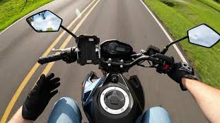 Kawasaki Z125 Pro 100 Mile Review Thoughts and Upgrades [upl. by Ellerrehc]