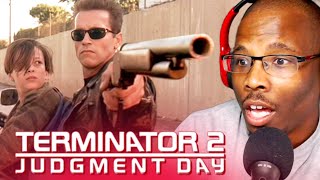 First Time Watching TERMINATOR 2 JUDGEMENT DAY  Movie Reaction [upl. by Aamsa]