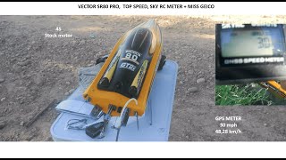 VECTOR SR80 PRO PEAK SPEED 🚤 vmax [upl. by Robbert323]