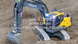 Volvo EC160E elektrische Version in Aktion [upl. by Aromat]