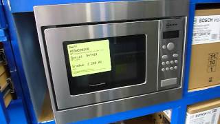 Neff H53W50GBN3 Built in Wall unit Microwave oven [upl. by Vida]