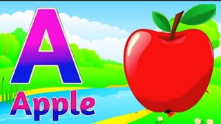 A for apple  अ से अनार  abcd phonics song  a for apple b for ball c for cat  abcd song  abcde [upl. by Dennis]