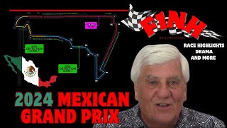 Mexico Grand Prix 2024 Race Highlights Drama and Breakdown  061 [upl. by Avery]