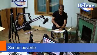 Teaser du batteur Luc Diabira pour lémission Scène Ouverte du 28092018 [upl. by Ytsrik]