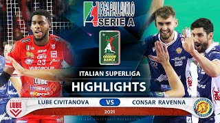 Cucine Lube Civitanova vs Consar RCM Ravenna  Highlights  Italian Superliga  HD [upl. by Austine648]