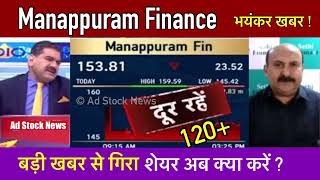 MANAPPURAM FINANCE share latest news MANAPPURAM FINANCE share news  MANAPPURAM FINANCE latest news [upl. by Shieh]