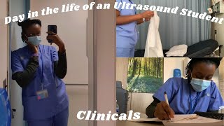 Day in the life of an Ultrasound Student Clinical Edition [upl. by Thorley]