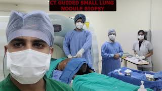 CT guided small Lung nodule biopsy [upl. by Valaree]