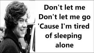 Don´t Let Me Go Harry Styles Lyrics [upl. by Enilecram]