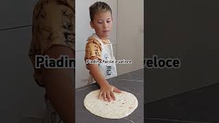 Piadinacibo facile pranzo veloce Cucina per bambini [upl. by Reeves90]