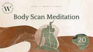 20 Minute Body Scan Meditation No Music [upl. by Zobias357]