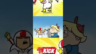 kick buttowski primer capitulo 😎🤩🎸🥂kickbuttowski xd capitulo animados disney [upl. by Ramahs]