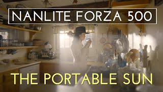 The Portable Sun  Nanlite Forza 500 LED Light  FL20G Fresnel Lens [upl. by Ameehs]