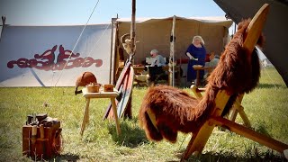 Amazing 4 days at a Viking Medieval Market in Danmark [upl. by Oinotna]