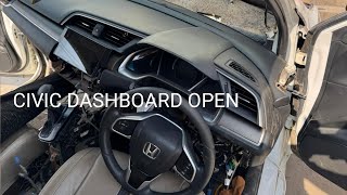 Honda civic X Oriel UG 2017 dashboard open ac problem solve [upl. by Fugate785]