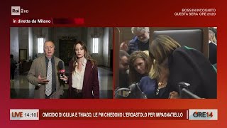 Giulia Tramontano chiesto lergastolo per Alessandro Impagnatiello  Ore 14 del 11112024 [upl. by Sancha651]