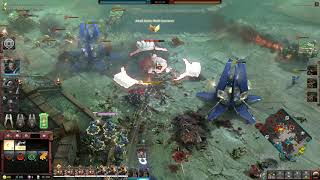 Space Marines vs Eldar  No Limit Mod  Massive Battle  Warhammer 40K Dawn Of War 3 [upl. by Cammie]